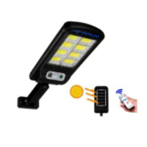 Proiector Solar 150W cu Telecomanda, Senzor Miscare, IP65